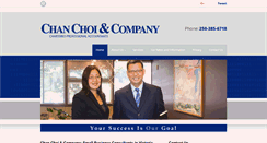 Desktop Screenshot of chancompany.ca